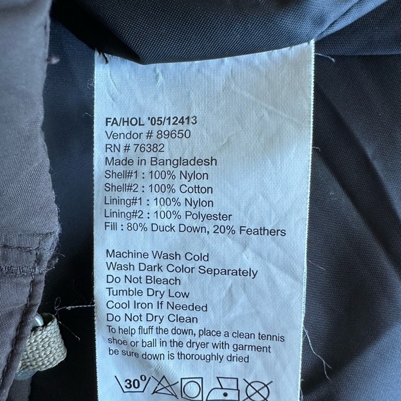 Timberland Stratham Down Vest Brown Zip Up Puffer Outdoor Gear Men’s XL, Camping - Picture 11 of 13